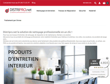 Tablet Screenshot of distripro.net